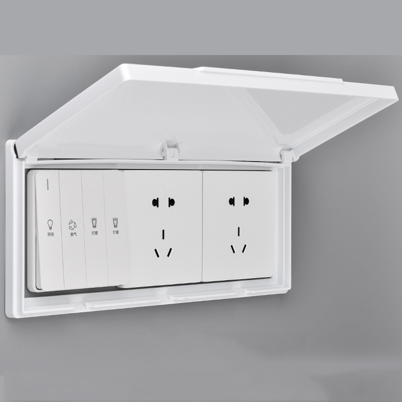 3 Gang Waterproof Outlet Cover - Outdoor Power Socket Cover review and price