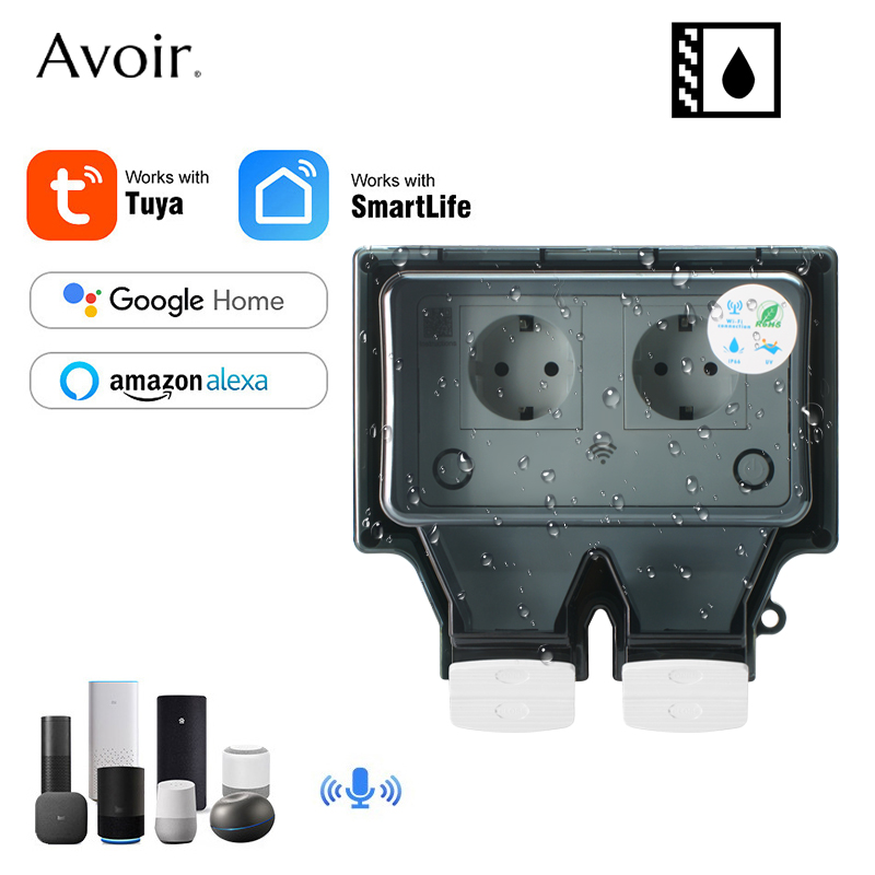 Avoir Tuya Wall Electrical Soc - Outdoor Power Point Cover review and price