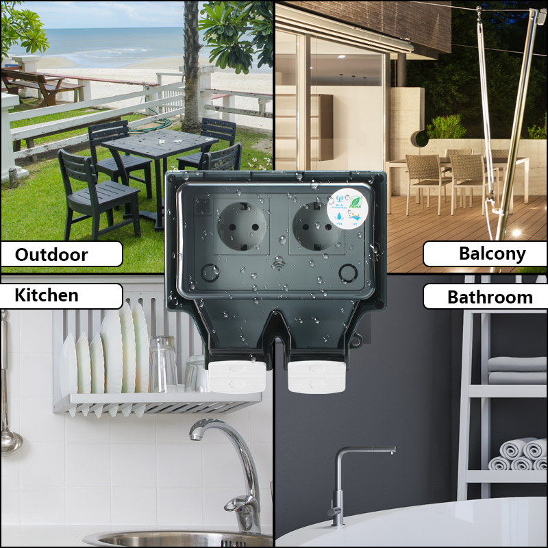Avoir Tuya Wall Electrical Soc - Outdoor Power Point Cover review and price