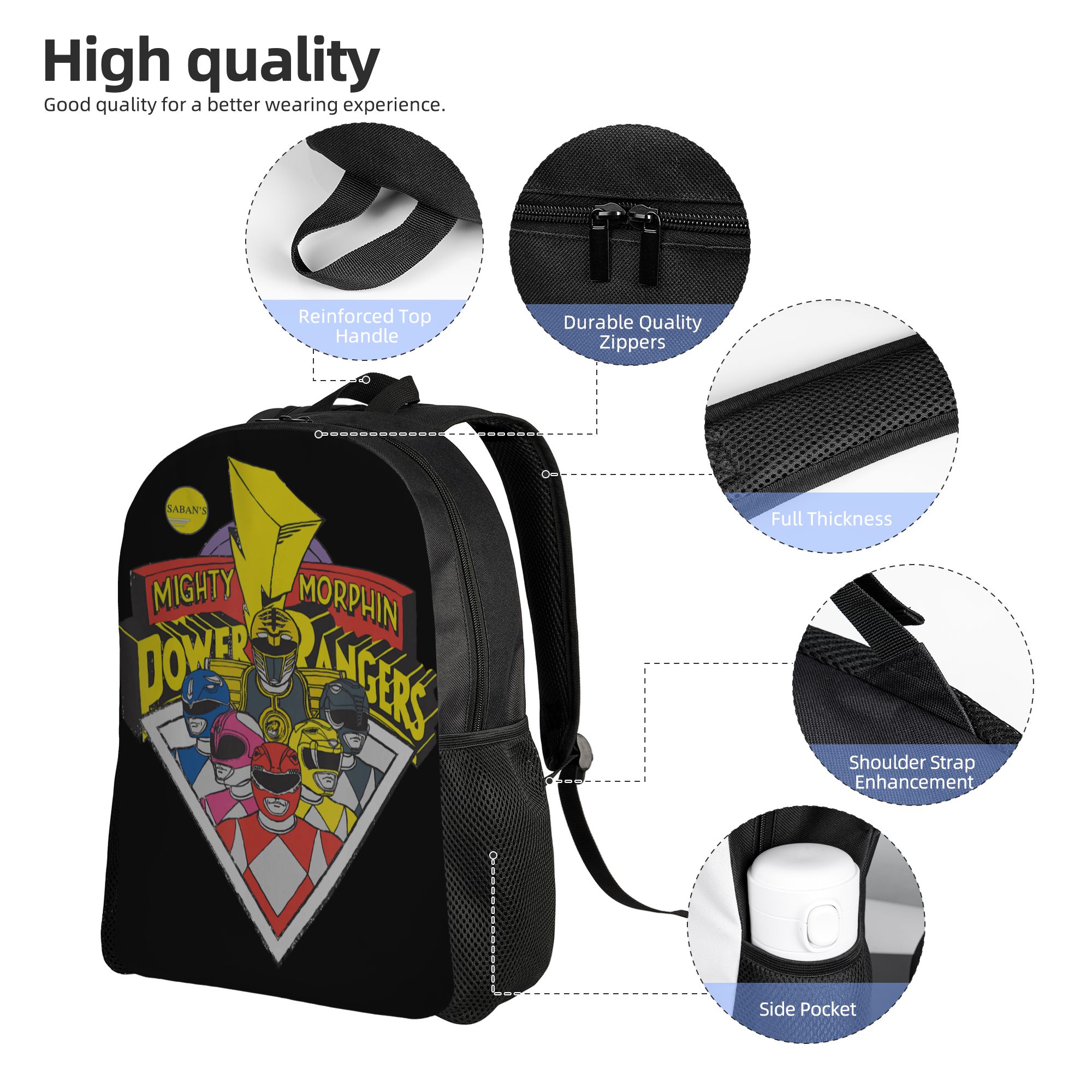 Bandai backpacks Power Rangers - Outdoor Power Group review and price