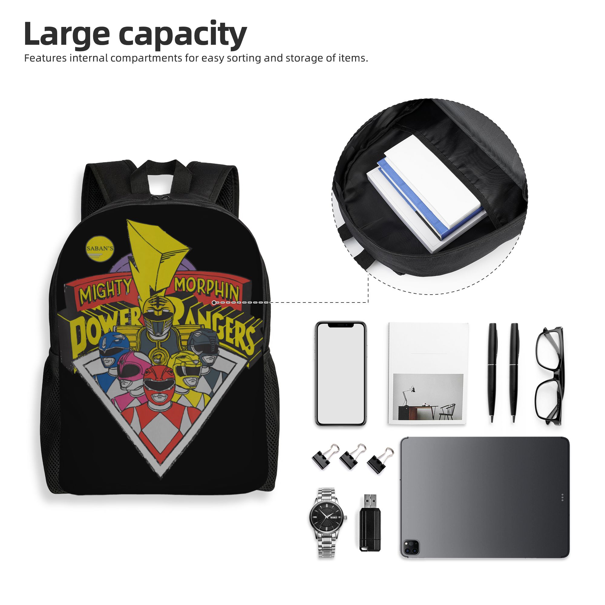 Bandai backpacks Power Rangers - Outdoor Power Group review and price