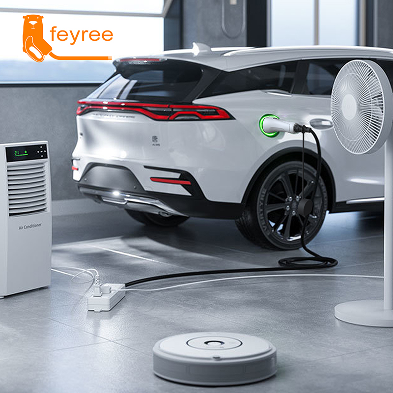 feyree V2L Cable Electric Car  - Outdoor Powerwall review and price