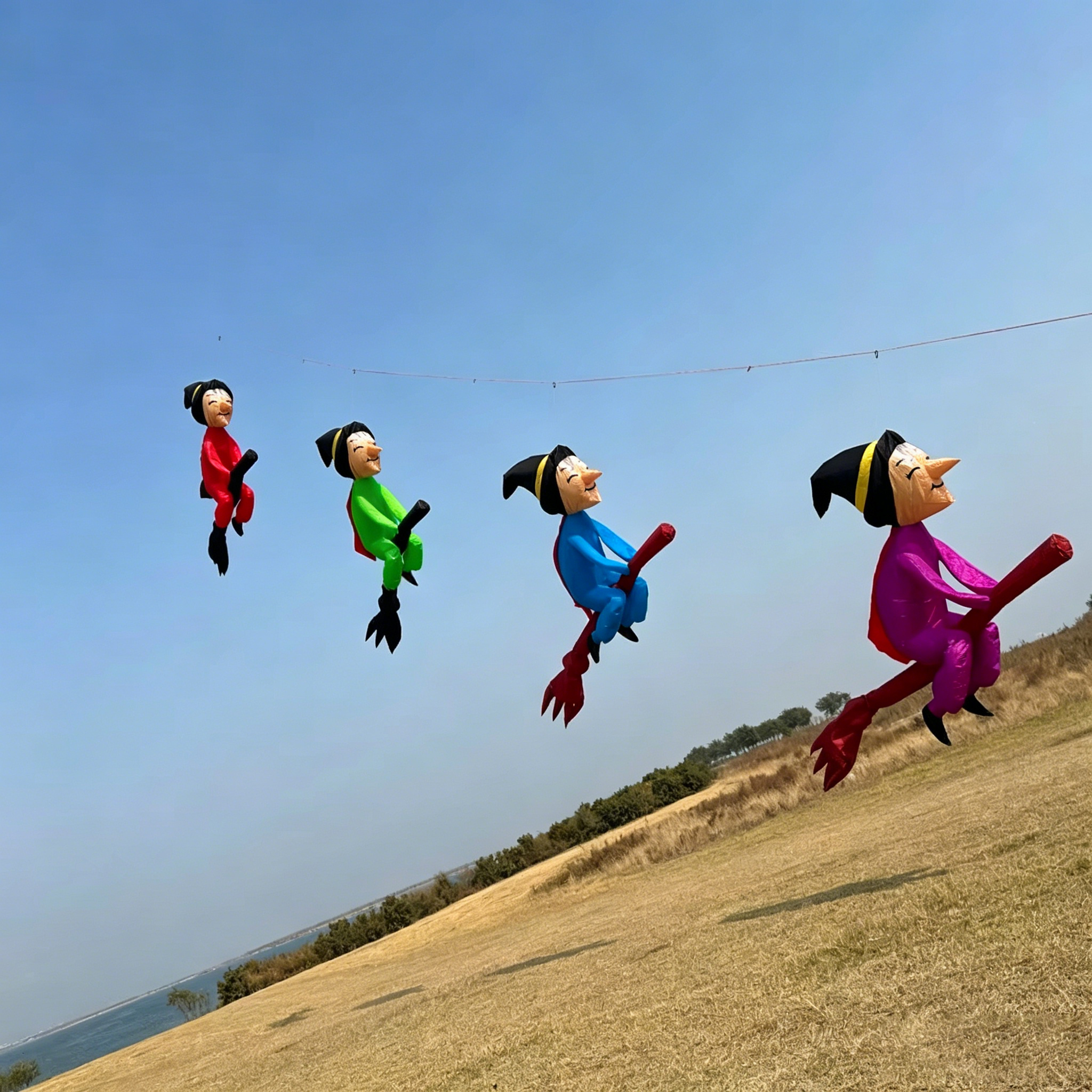 ARRIVAL 4M Witch Kite | Inflat - Outdoor Power Line review and price