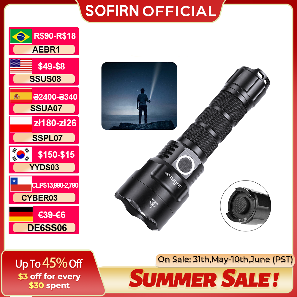 Sofirn C8G Powerful 21700 LED  - Outdoor Power Group review and price