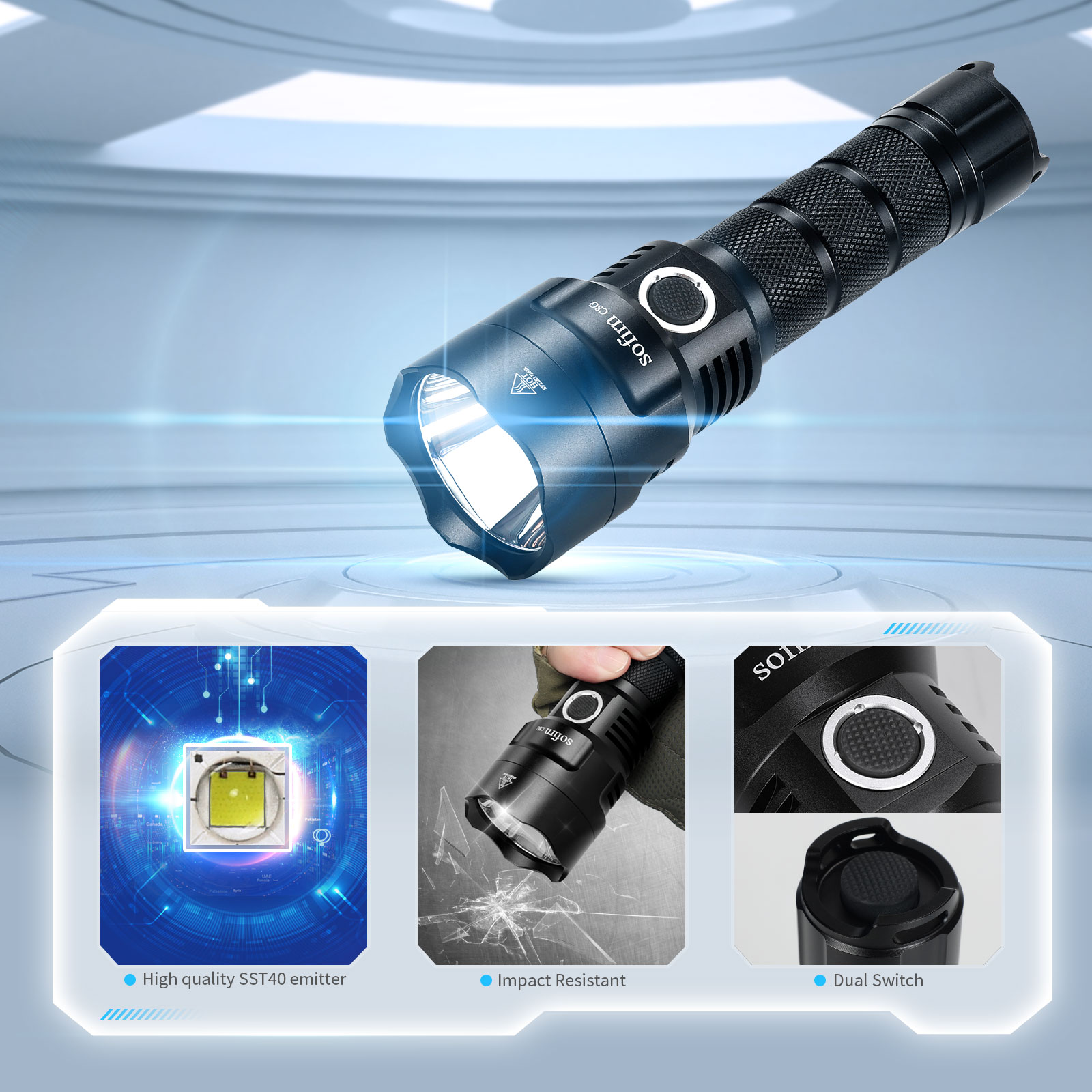 Sofirn C8G Powerful 21700 LED  - Outdoor Power Group review and price