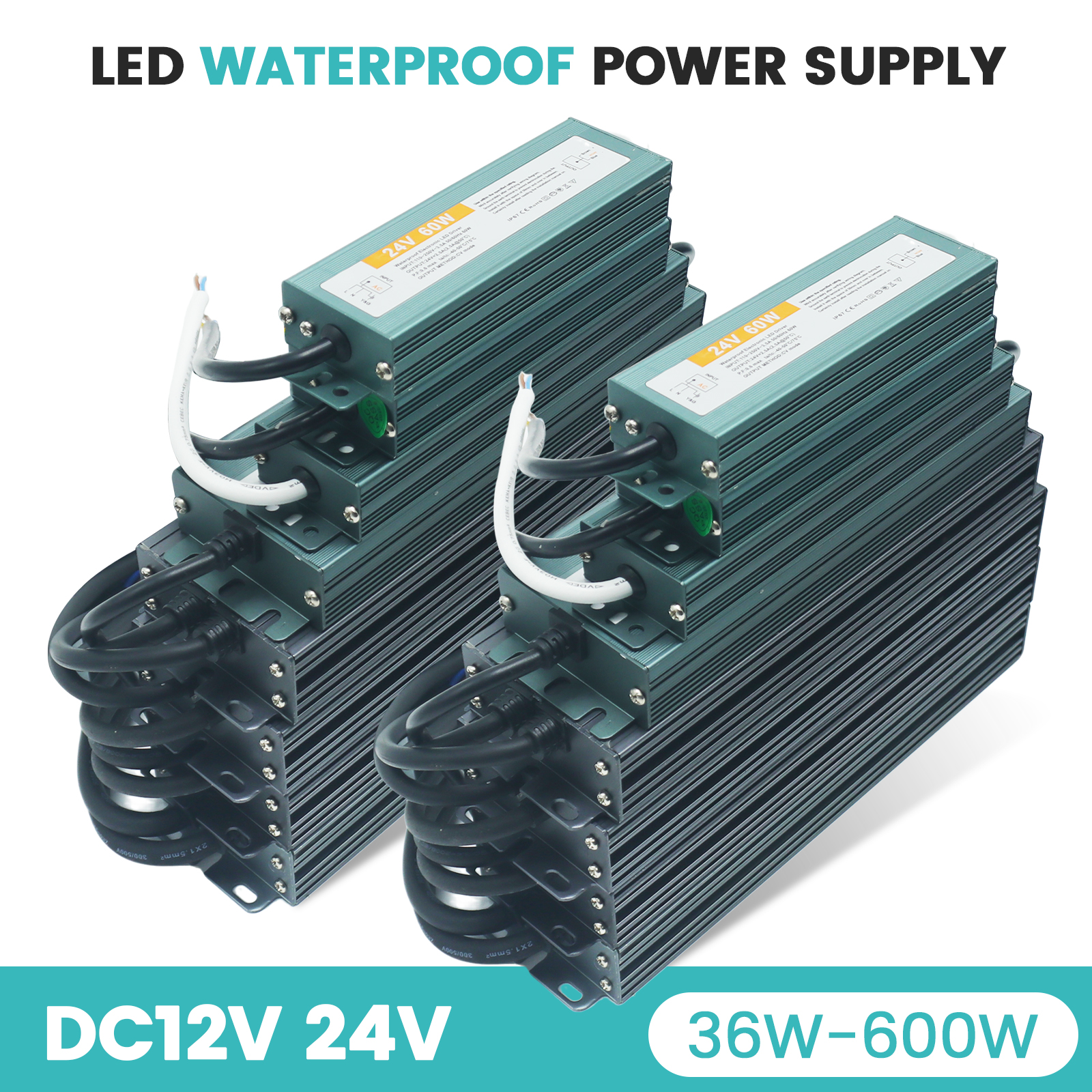 AC/DC Waterproof LED Power Sup - Outdoor Power Transformer review and price