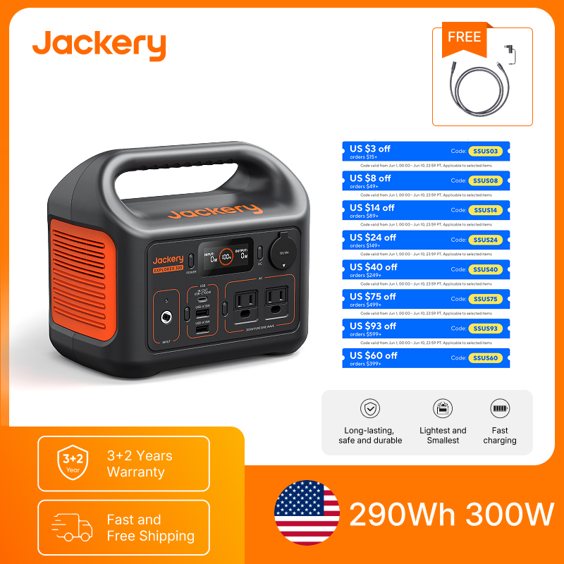 Jackery Portable Power Station - Outdoor Powerwall review and price