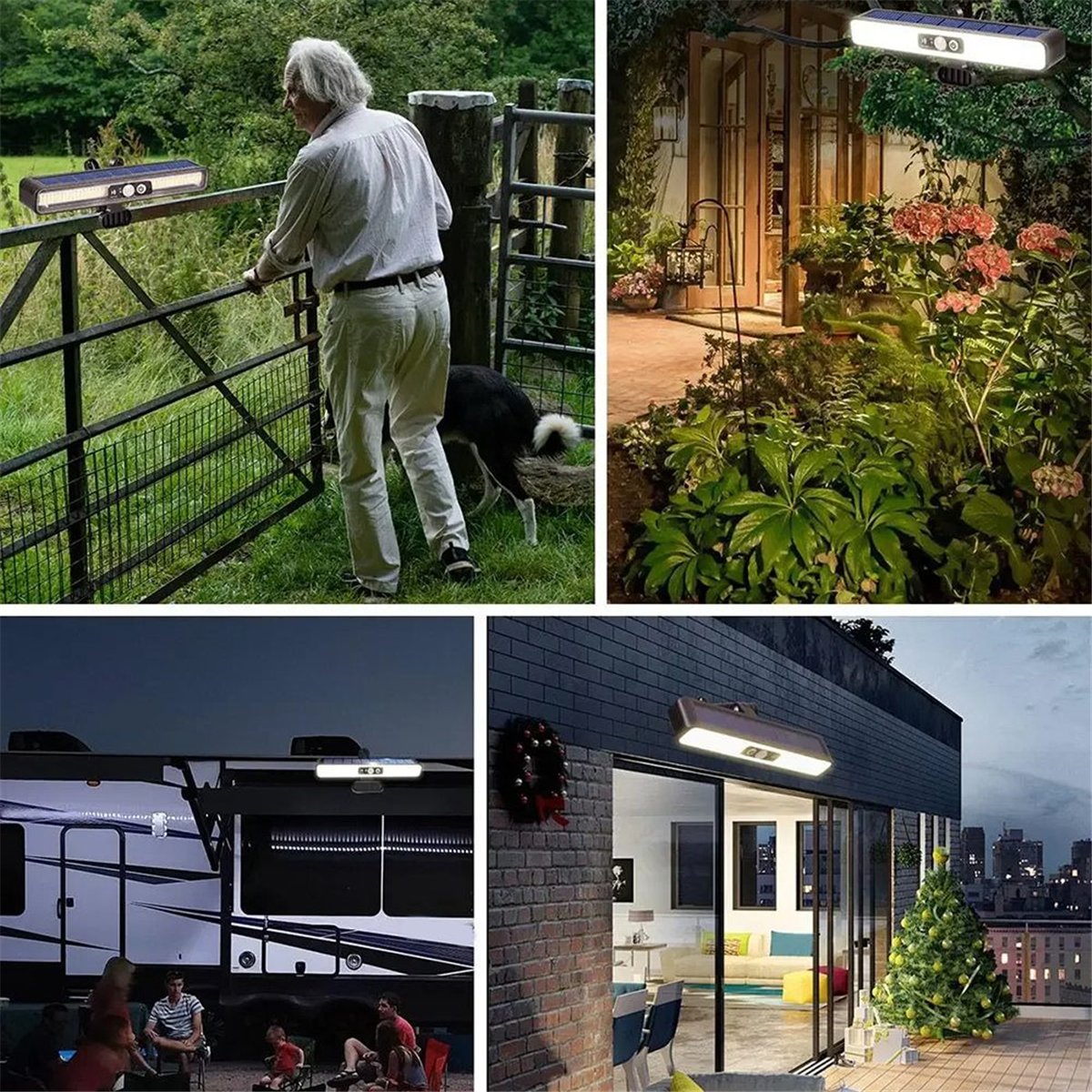 NEW_Powerful Clip LED Solar Wa - Outdoor Powerwall review and price