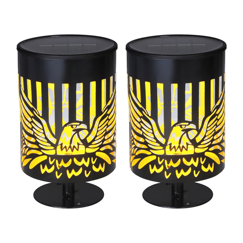 2 Pack Solar Fence Lights Meta - Outdoor Powerwall review and price