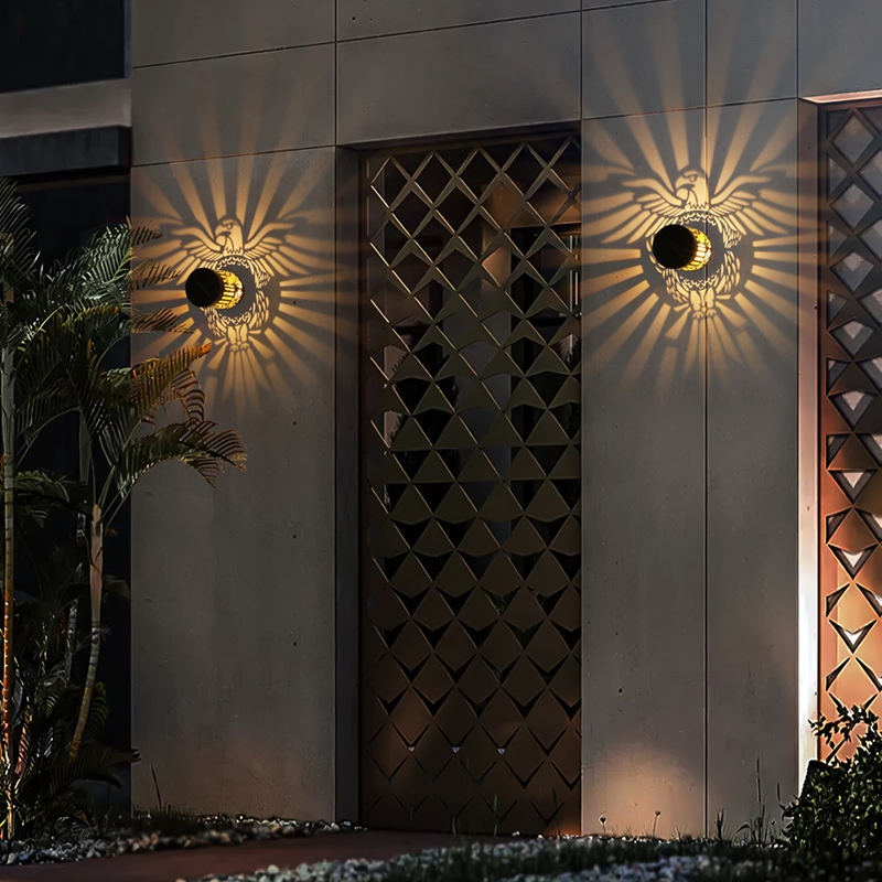 2 Pack Solar Fence Lights Meta - Outdoor Powerwall review and price