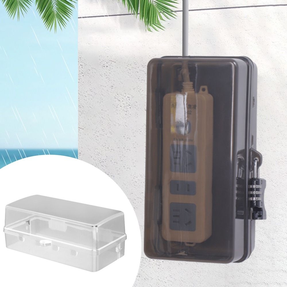 Durable Plastic Plug Box Anti- - Outdoor Power Strip review and price