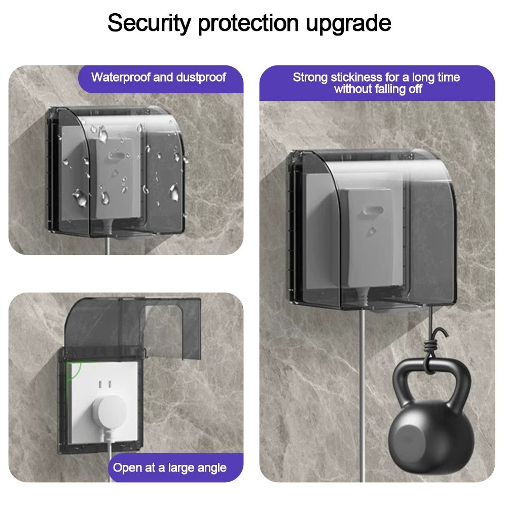 Wall-mounted Switch Protective - Outdoor Power Point Cover review and price