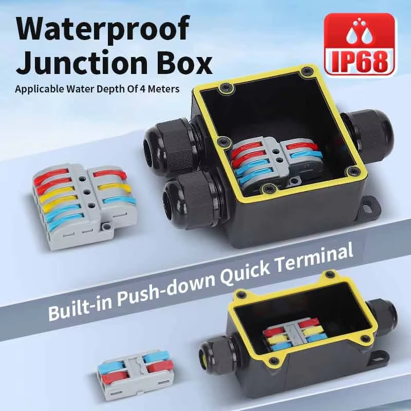 Junction Box Waterproof IP68 2 - Outdoor Power Line review and price