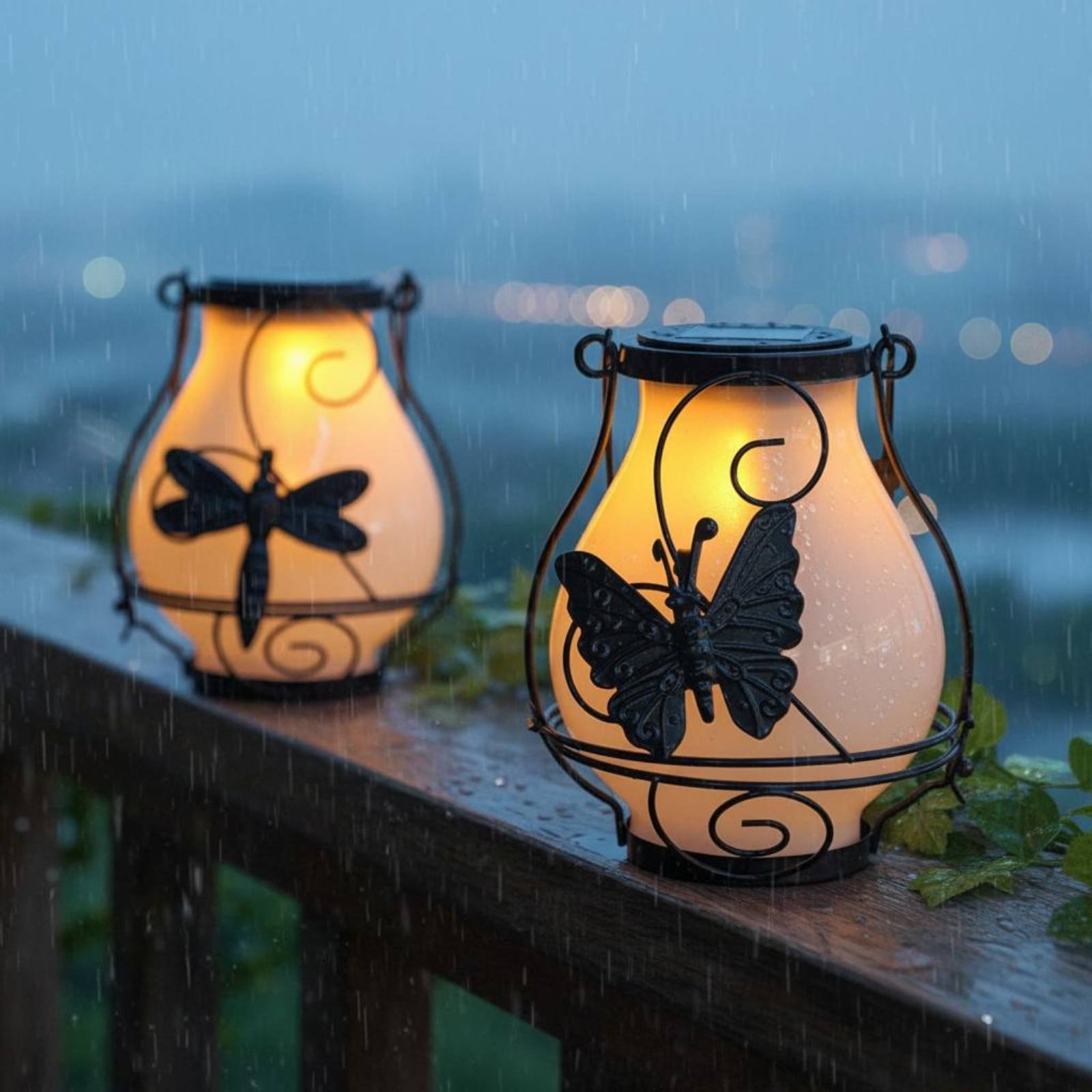 Solar Butterfly Lantern Waterp - Outdoor Powerwall review and price