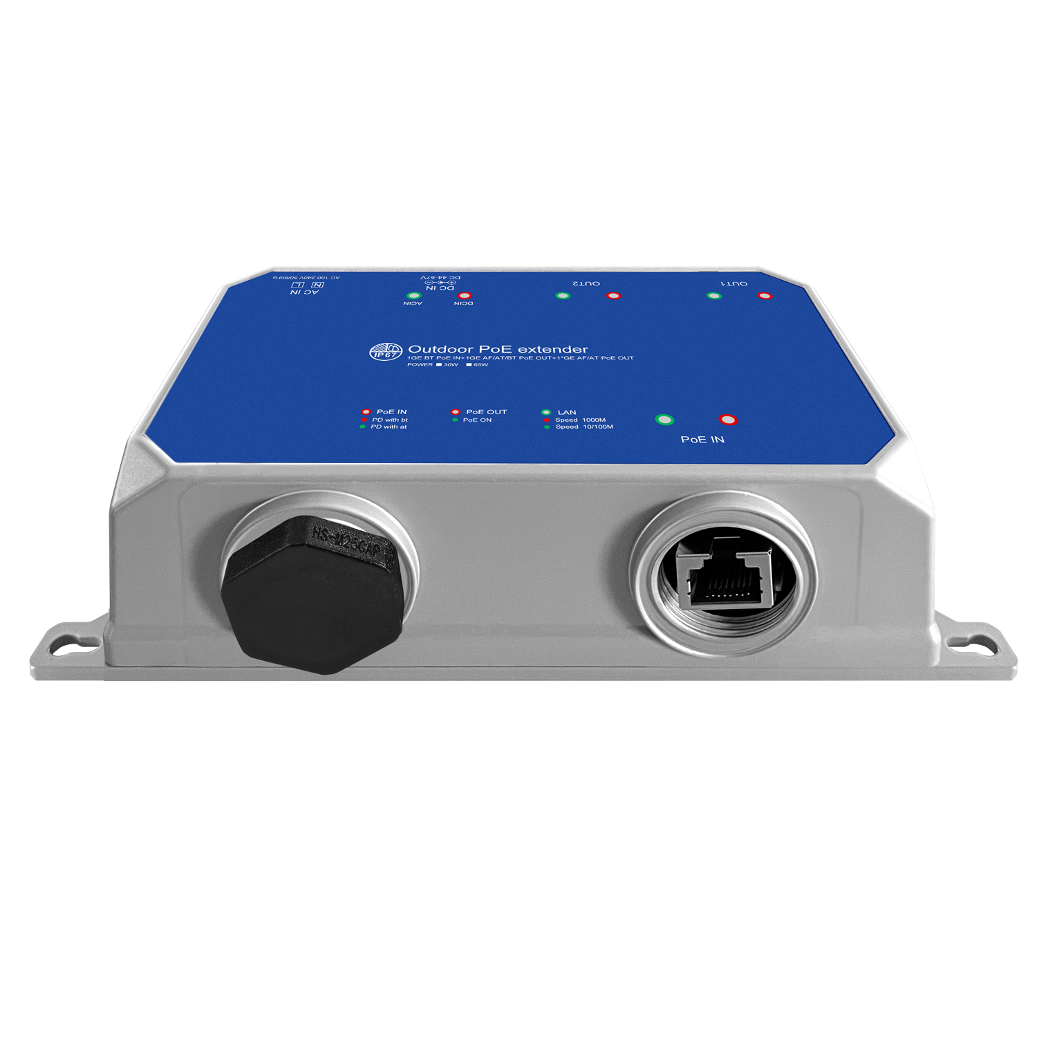 Outdoor POE Switch AC+DC+POE 3 - Outdoor Power Group review and price
