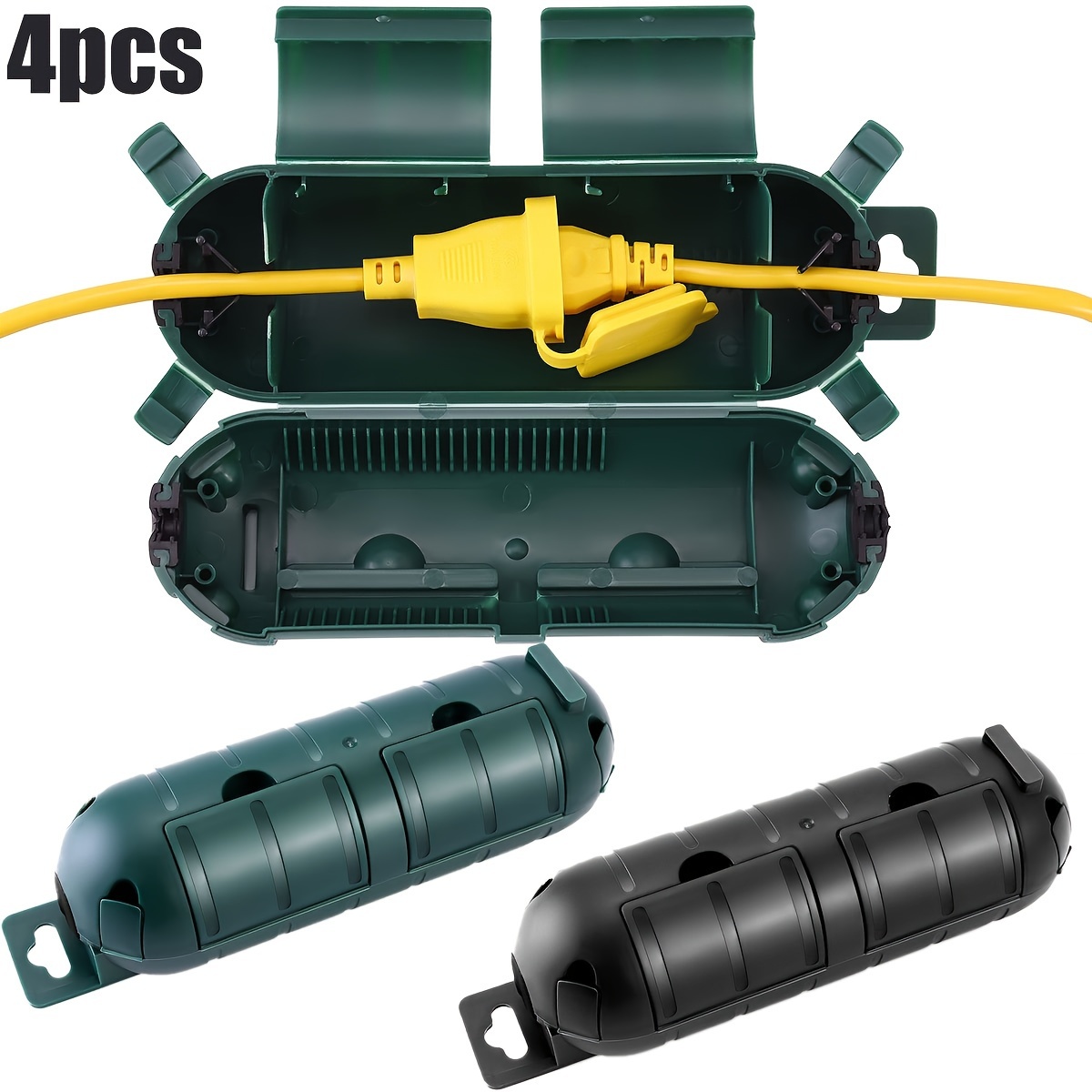 4pcs Outdoor Extension Cord Sa - Outdoor Power Socket Cover review and price