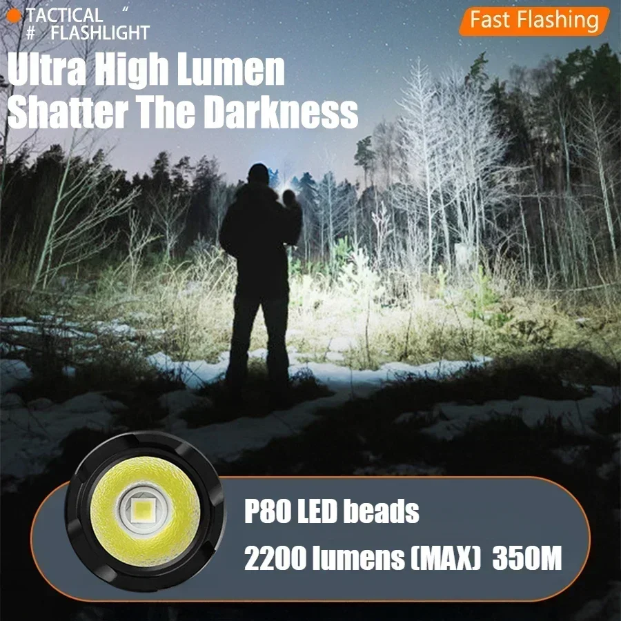2200Lm Powerful LED Flashlight - Outdoor Power Group review and price