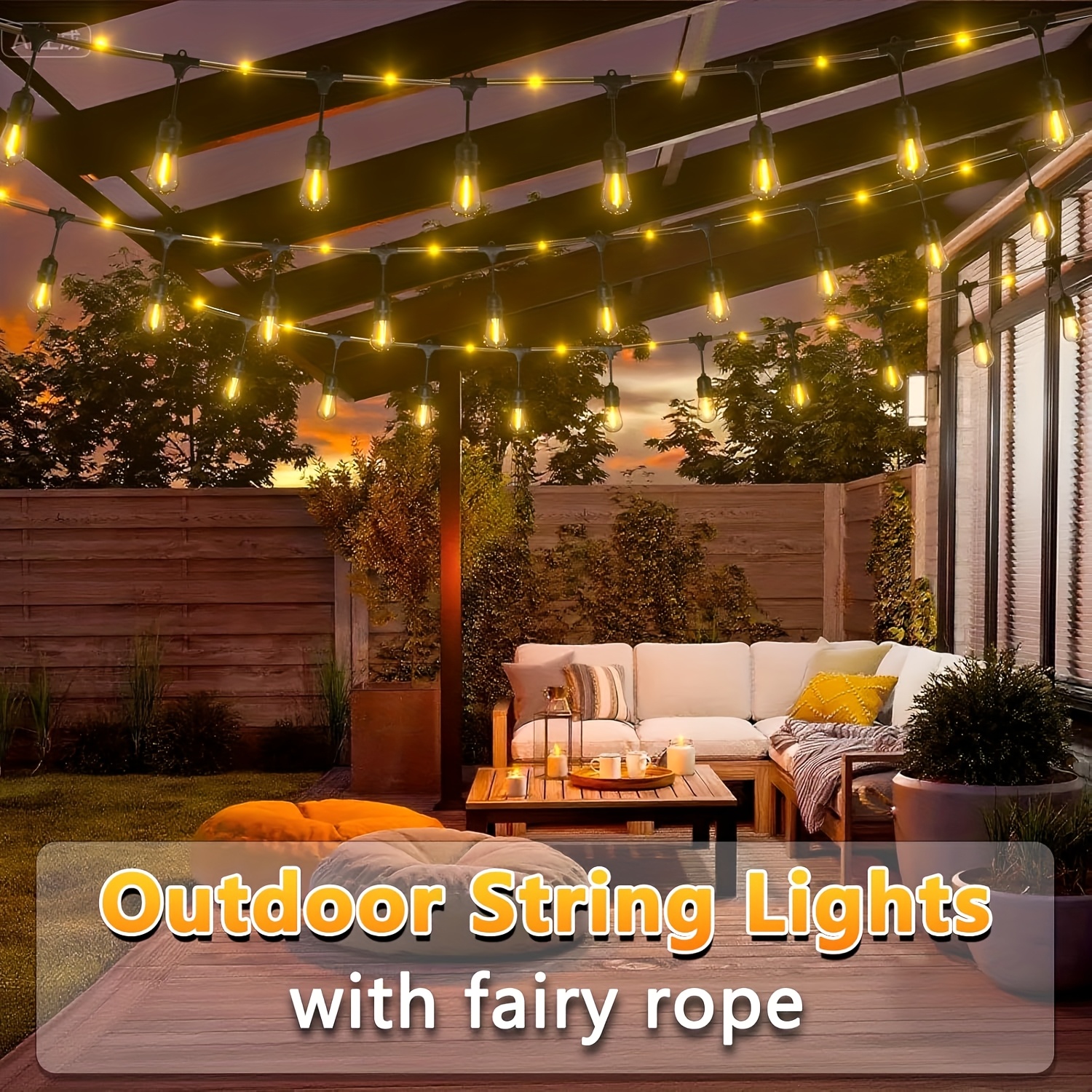 BEATINEON Outdoor String Light - Outdoor Power Strip review and price