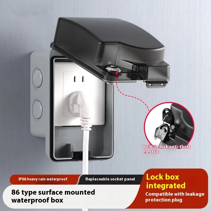Outdoor Waterproof Socket Open - Outdoor Power Socket Cover review and price