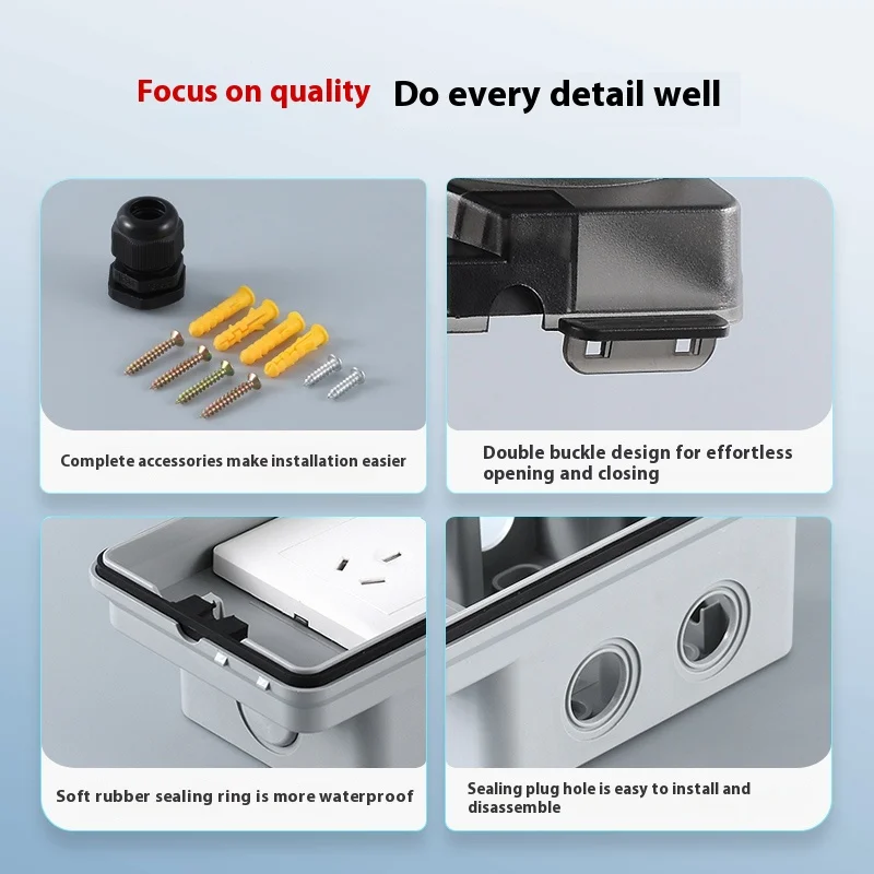 Outdoor Waterproof Socket Open - Outdoor Power Socket Cover review and price