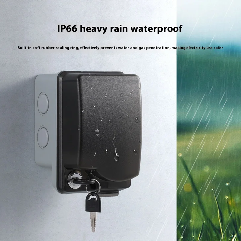 Outdoor Waterproof Socket Open - Outdoor Power Socket Cover review and price