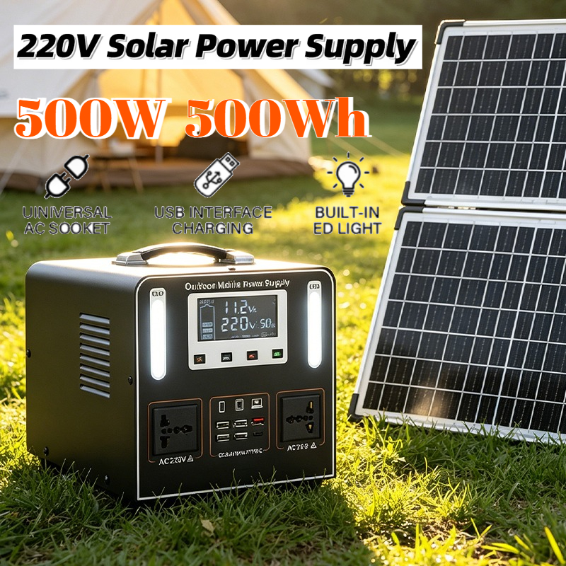 500Wh 500W 220V Portable Power - Outdoor Powerwall review and price