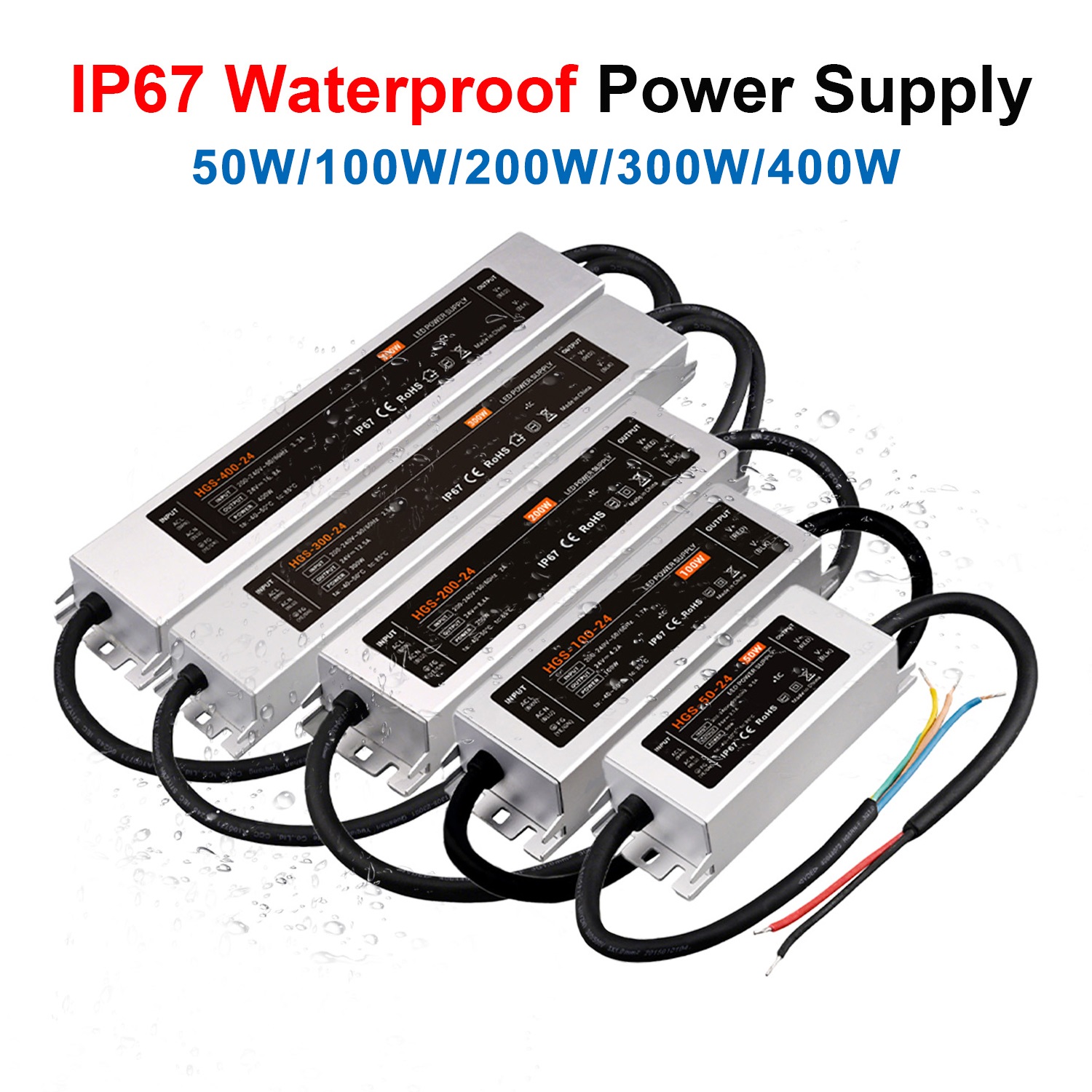 IP67 Waterproof LED Driver AC  - Outdoor Power Transformer review and price