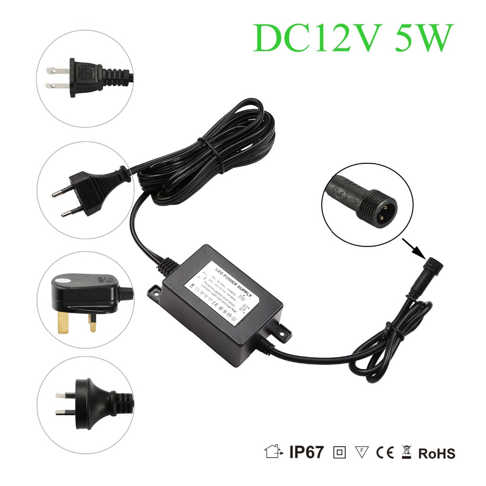IP67 Waterproof DC12V 5W Trans - Outdoor Power Transformer review and price