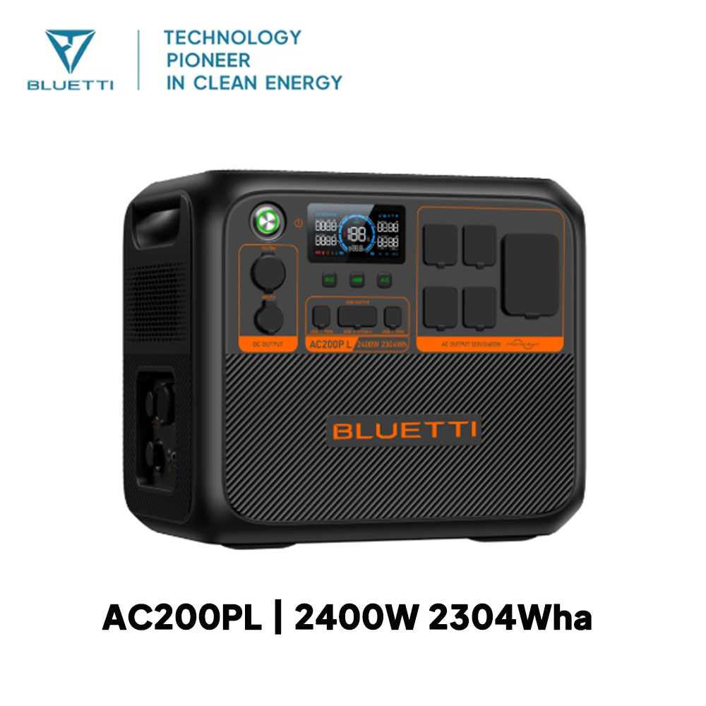 BLUETTI AC200PL Portable Power - Outdoor Powerwall review and price