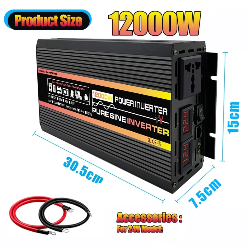 10000/12000W Pure Sine Wave Po - Outdoor Power Transformer review and price