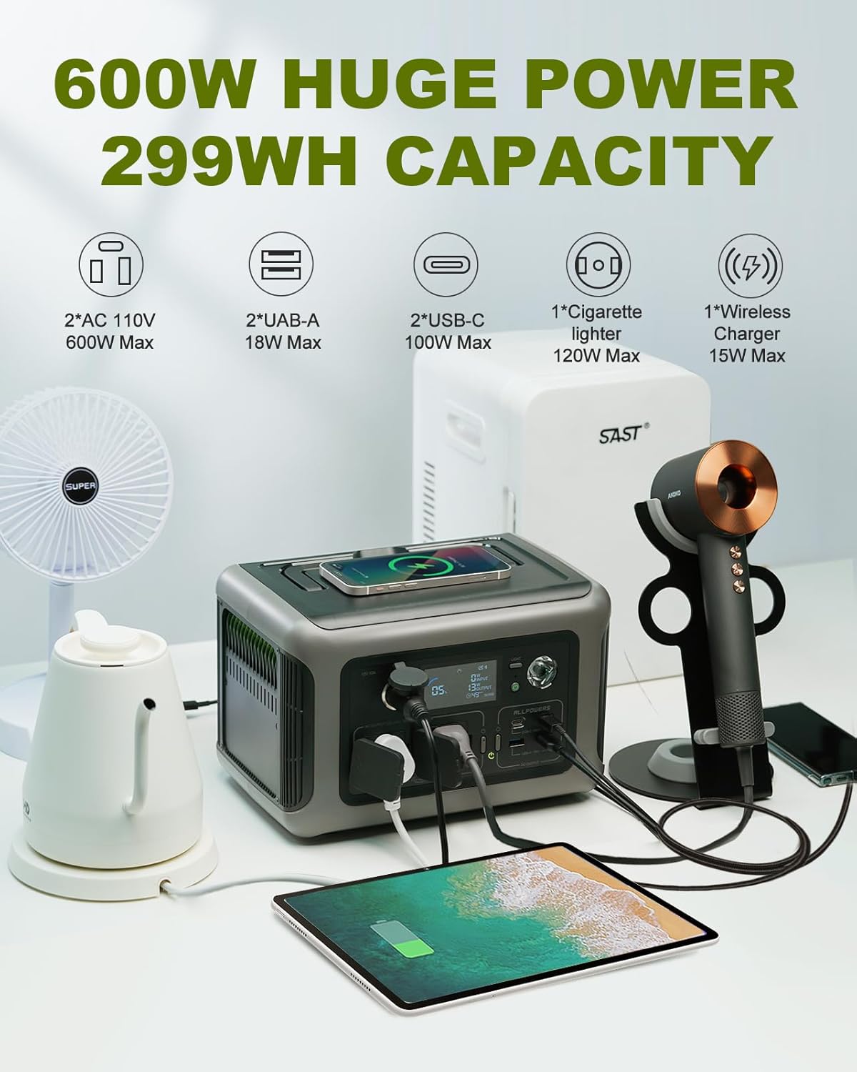 ALLPOWERS Portable Power Stati - Outdoor Powerwall review and price